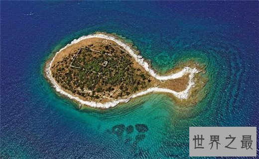 世界十大造型最酷的海岛，塔法卢阿心形岛像极了爱情
