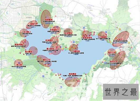 我国五大淡水湖巢湖最小常被忽视,但形状酷似爱心