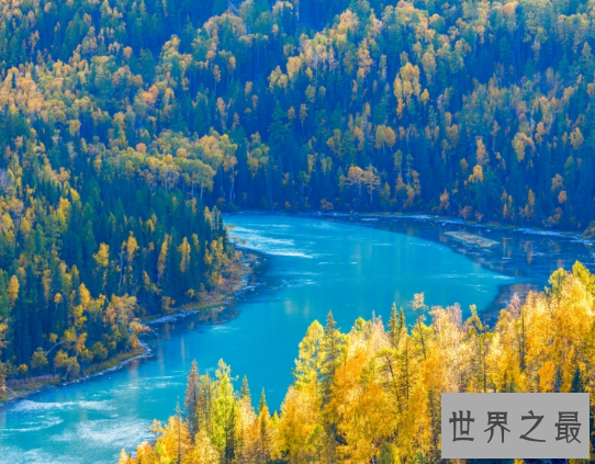 变色湖之喀纳斯湖,西北边陲的蓝色大宝石