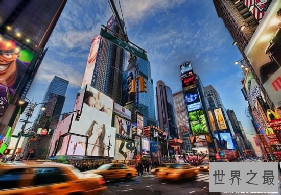 美国城市排名,纽约排第一(GDP高达2.81万亿)