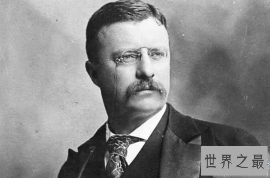 美国最年轻的总统,西奥多.罗斯福(年仅42岁)