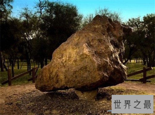 世界上最大最重的陨石,霍巴陨石重达60吨