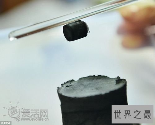世界上最轻的固体材料,比空气还轻的固体