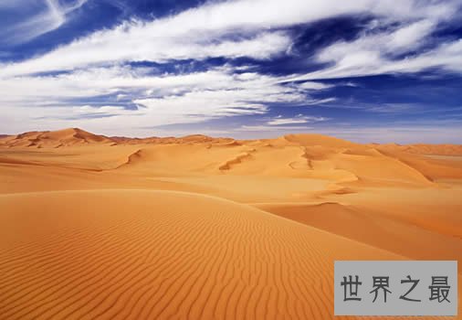 世界最大的沙漠,撒哈拉沙漠(960万平方千米)