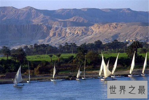 世界上最长的河流,非洲尼罗河(全长6750千米)