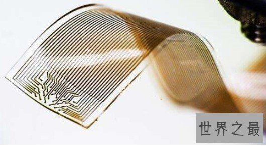 世界最新型柔性电子印刷术,可使成本降至百分之一