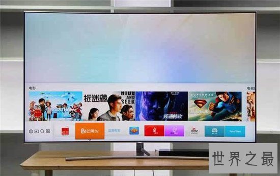 世界上最大的4k宽屏电视机,中国“智”造强势占领榜单!