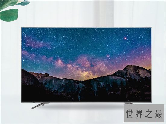 世界上最大的4k宽屏电视机,中国“智”造强势占领榜单!
