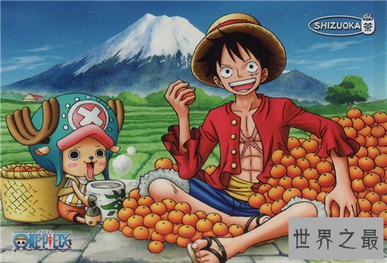 橡胶人代表人物路飞,身体像橡胶一样具有相同特性