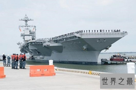 美国福特号航空母舰究竟有多强,一次性扫平一个中等国家