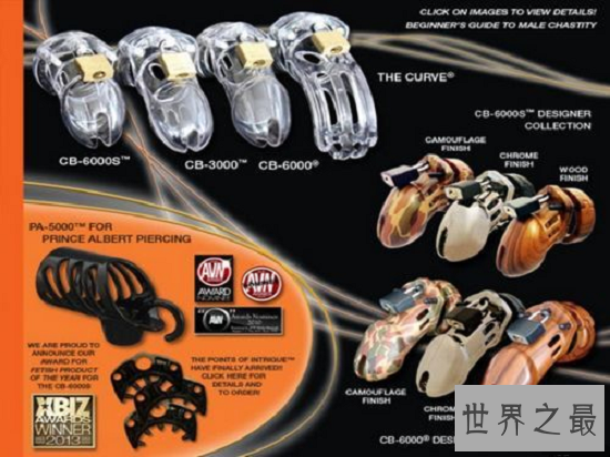 最匪夷所思的男性贞操罩,防出轨神器 你值得拥有