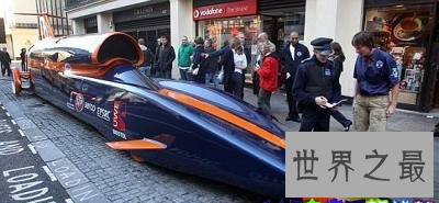 超音速推进号 世界上最快的车 1600公里/时!