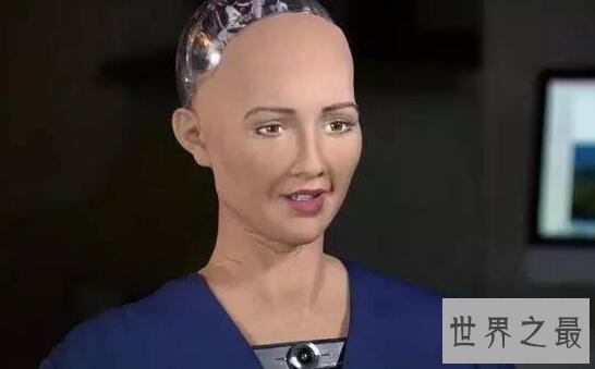 世界上最美的机器人,表情生动能看到真人皮肤褶皱