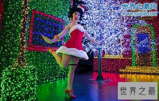 世界上最大的室内灯光展,新加坡环球影城灯光展
