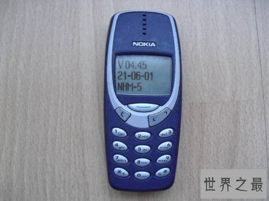 史上销量最高的手机排行,诺基亚占据70%苹果第九