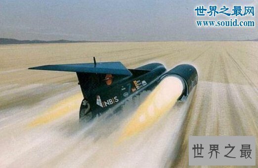 世界上最快的极速飞车,超音速推进号(时速1228公里)