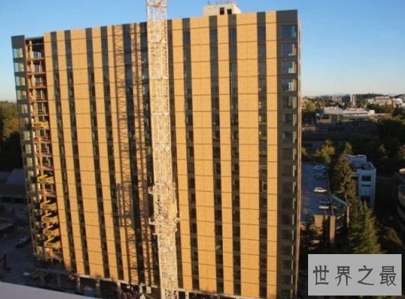 世界最高的混合木结构建筑,18层楼53米抗震比钢混还强