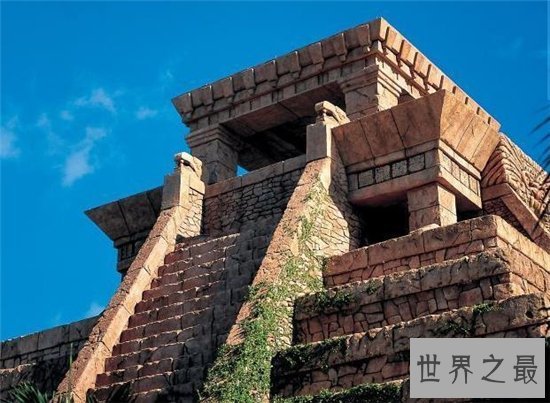 玛雅神庙象征社会进步,外观大气磅礴雕刻精美