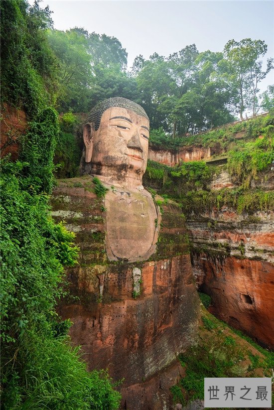 世界上最大的石刻大佛，佛像为什么会流泪？