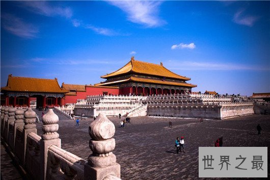 世界五大宫殿,中国故宫为首,白宫倒数