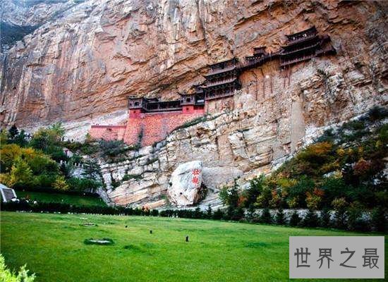 倒悬空寺建筑令人称奇,经历1400年屹立不倒