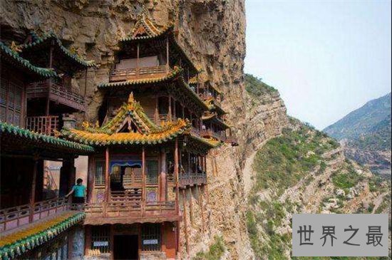 倒悬空寺建筑令人称奇,经历1400年屹立不倒