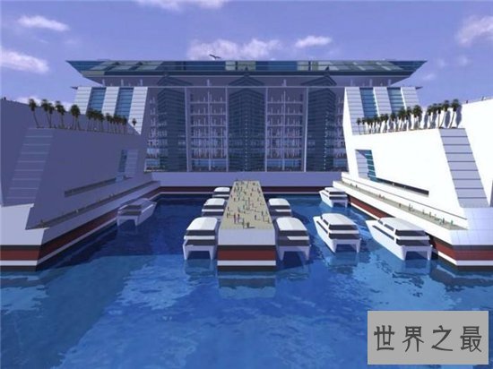 自由号海上漂浮城市,可以容纳五万人居住
