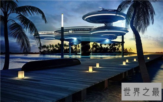 迪拜水下酒店是世界上最豪华的酒店,不会受海啸影响