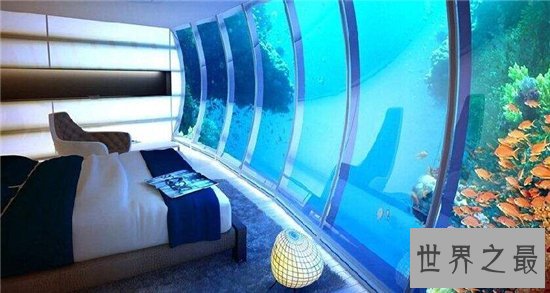 迪拜水下酒店是世界上最豪华的酒店,不会受海啸影响