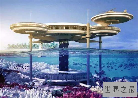 迪拜水下酒店是世界上最豪华的酒店,不会受海啸影响