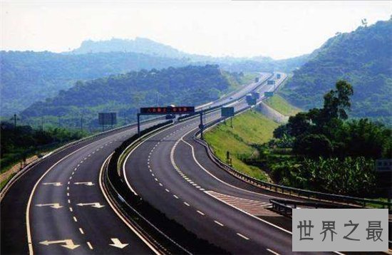 中国十大最长高速公路,连霍高速是中国最长高速