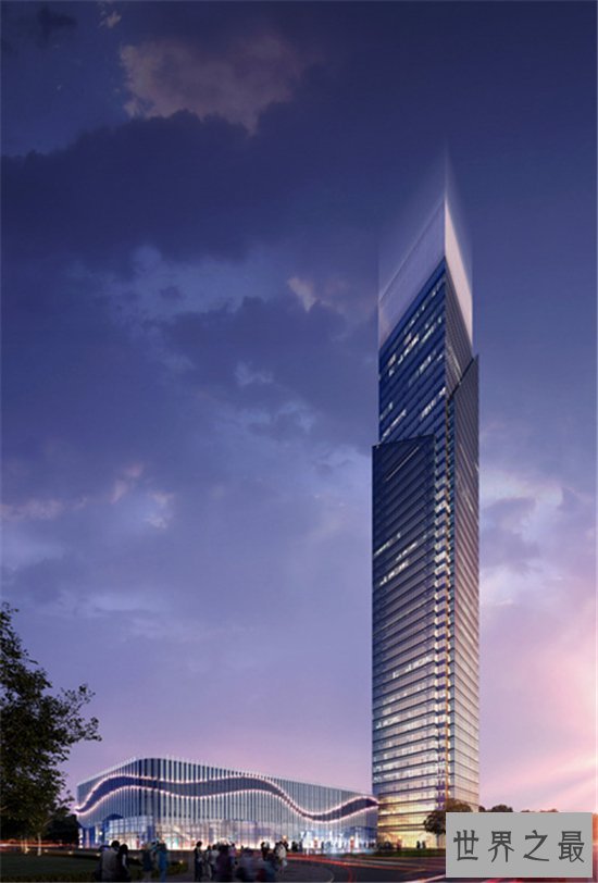 南宁十大高楼排名,第一竟让高达445米!