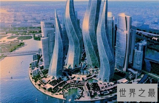 迪拜风中烛火大厦,身姿风骚被评为最疯狂的建筑都是假的