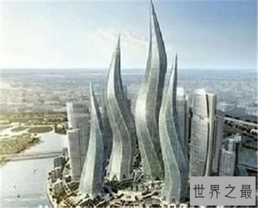 迪拜风中烛火大厦,身姿风骚被评为最疯狂的建筑都是假的