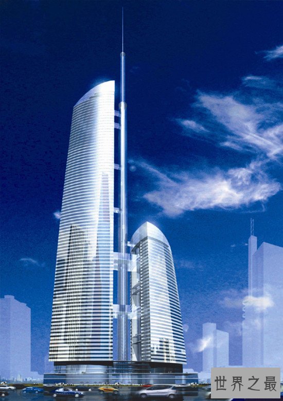 欧洲第一高楼俄罗斯联邦大厦 高度509米中国也参与了建造