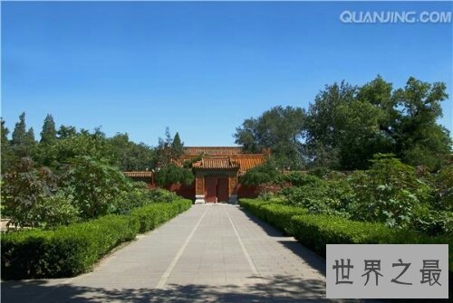 北京故宫紫禁城,是中国地标性的建筑物
