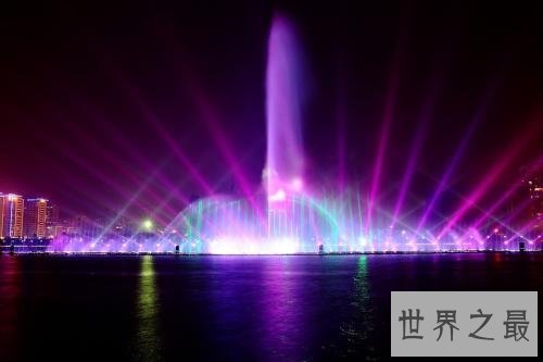 亚洲最大的音乐喷泉,西安音乐喷泉浓浓的古都文化