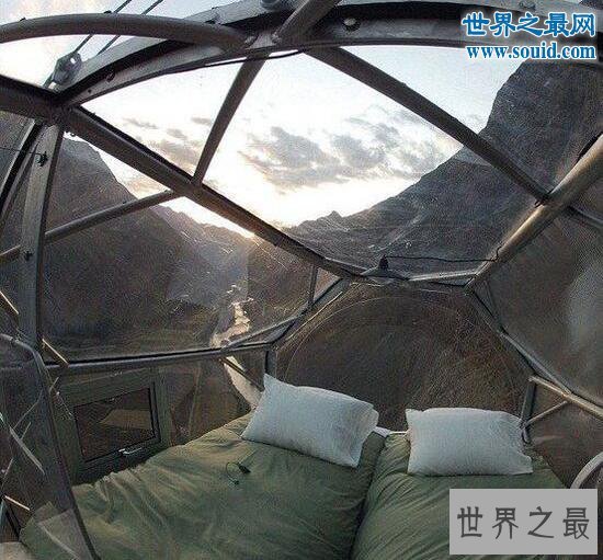 世界最可怕的宾馆,建在悬崖边上(爬上去住)