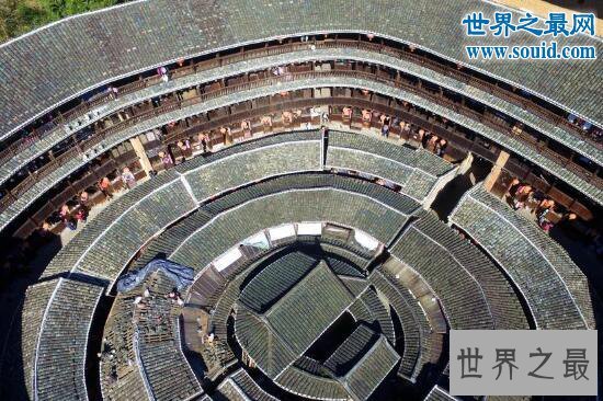 世界上最大的土楼群,福建永定土楼群(共23000余座)