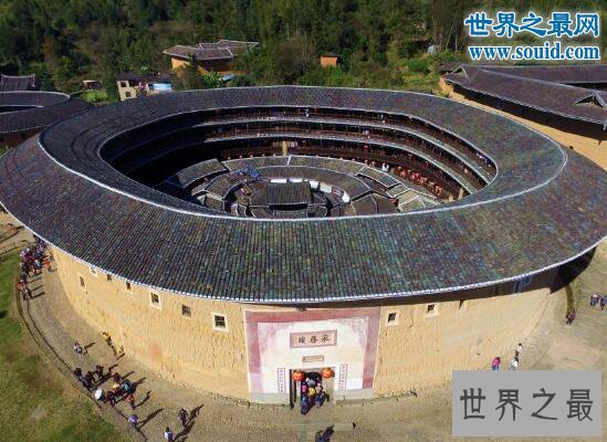 世界上最大的土楼群,福建永定土楼群(共23000余座)