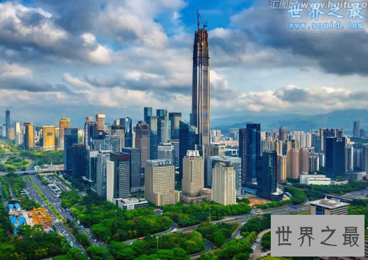 深圳最高楼,深圳平安国际金融中心大厦(592米)