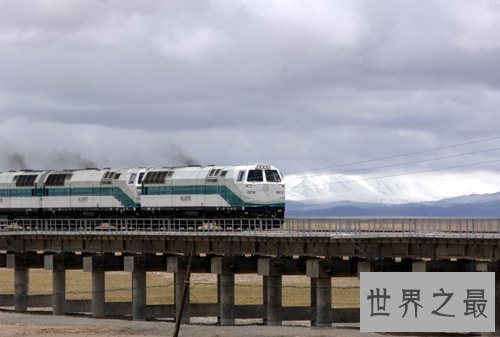 世界上最长的高原冻土铁路桥