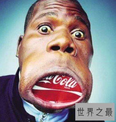 世界上嘴巴最大的人,比一个成年人的手掌还要长