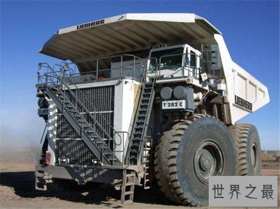 世界最大车,光是重量据说就已经有十几吨!