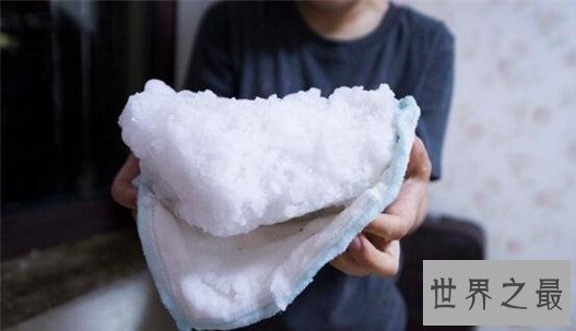 世界上最大冰雹,内蒙曾下3米巨型冰雹