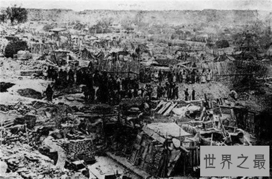 世界上最大的地震,覆灭了一个朝代(83万人死亡)