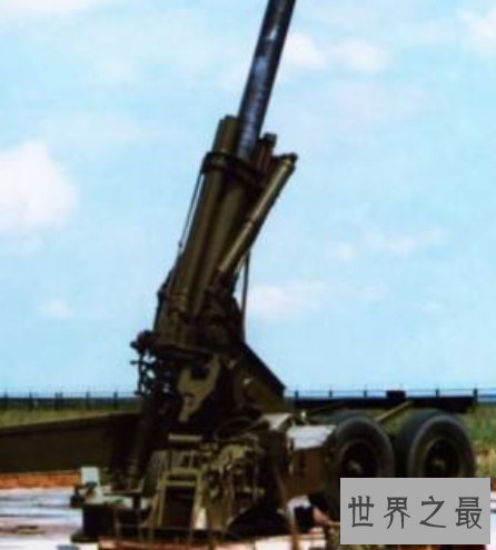 世界上最强大的火炮,可以将一个城市夷为平地。