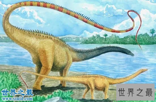 世界上最大的恐龙,易碎双腔龙(长80米/重220吨)