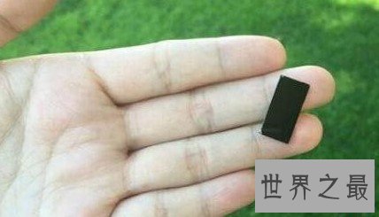 世界上最小的净水器,只有2厘米长1厘米宽