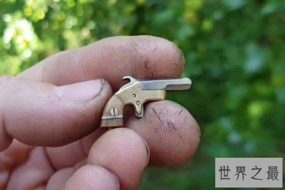 世界上最小的手枪,只有5.5厘米长